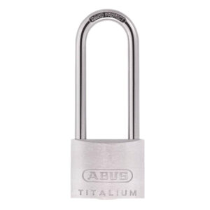 64TI/50mm TITALIUM™ Padlock 80mm Long Shackle Carded