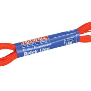 300 Polyethylene Brick Line 18m (59ft) Orange (Box 12)
